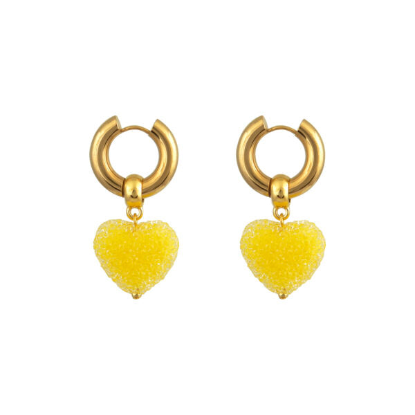 CANDYSHACK EARRINGS YELLOW